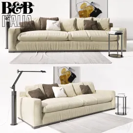 Sofa Italia Imprimatur With Pillows